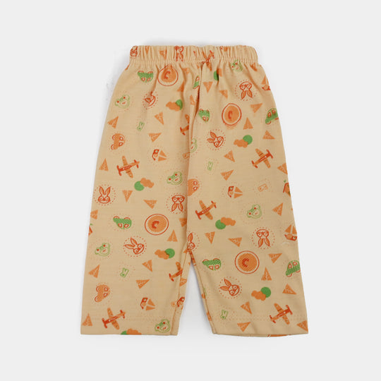 Cotton Trouser 2Pcs 0-6M