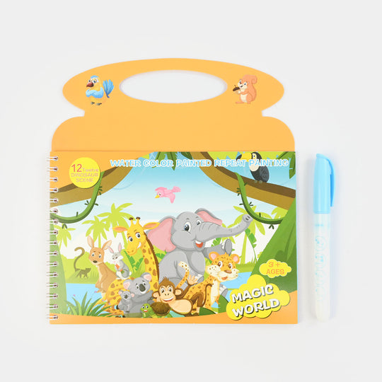 Magic Water Coloring Book Set