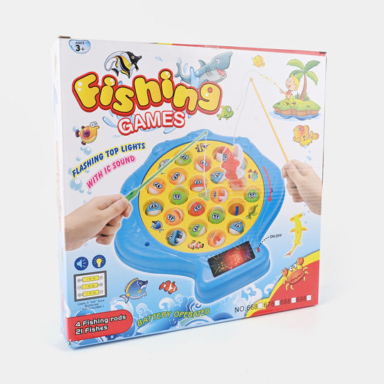 Electric Fun Fishing Game For Kids