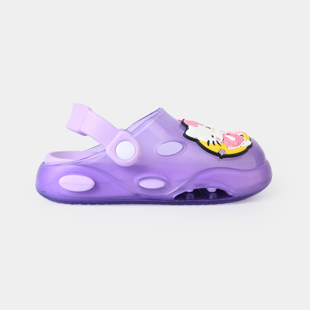 Girls Clogs A098-70-Purple