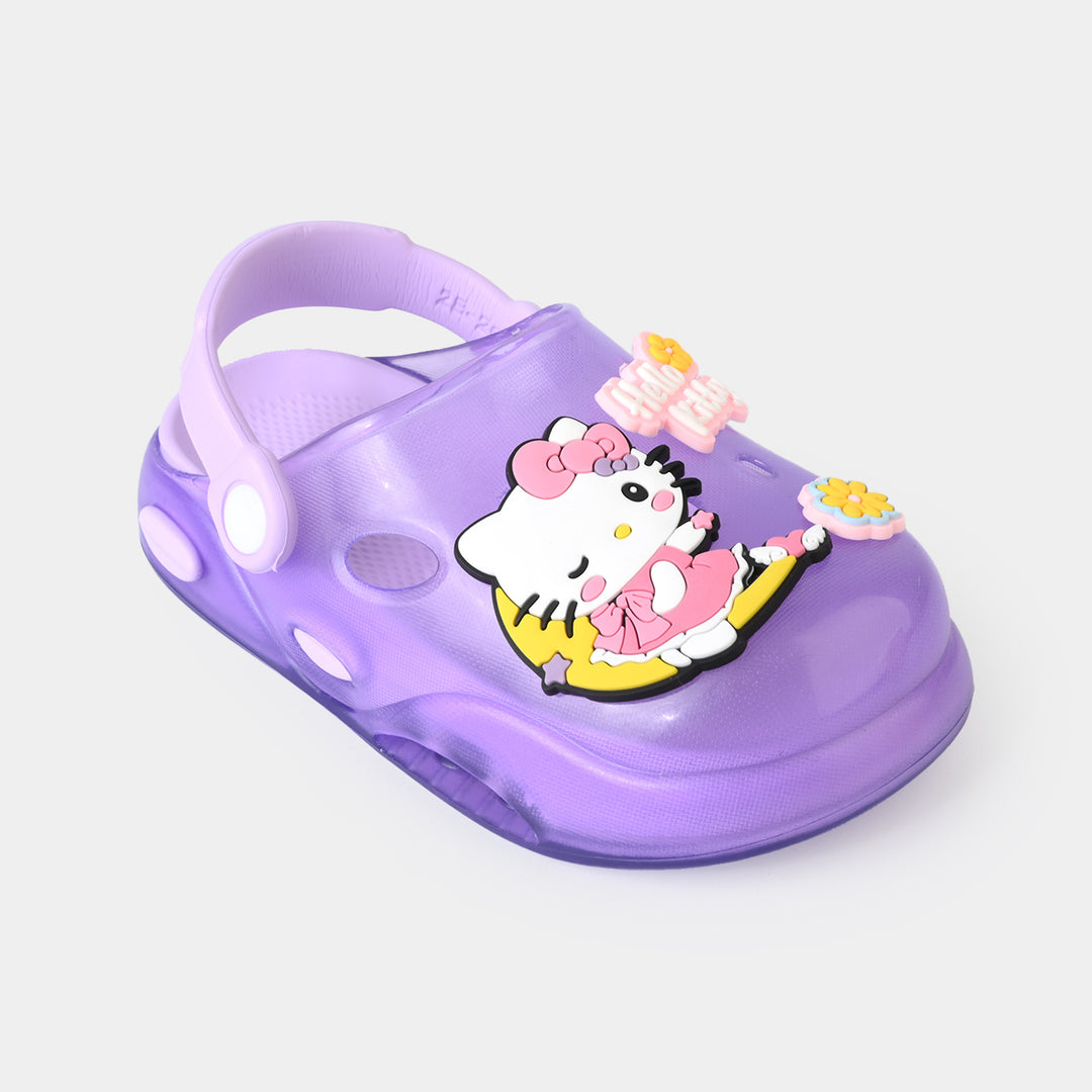 Girls Clogs A098-70-Purple