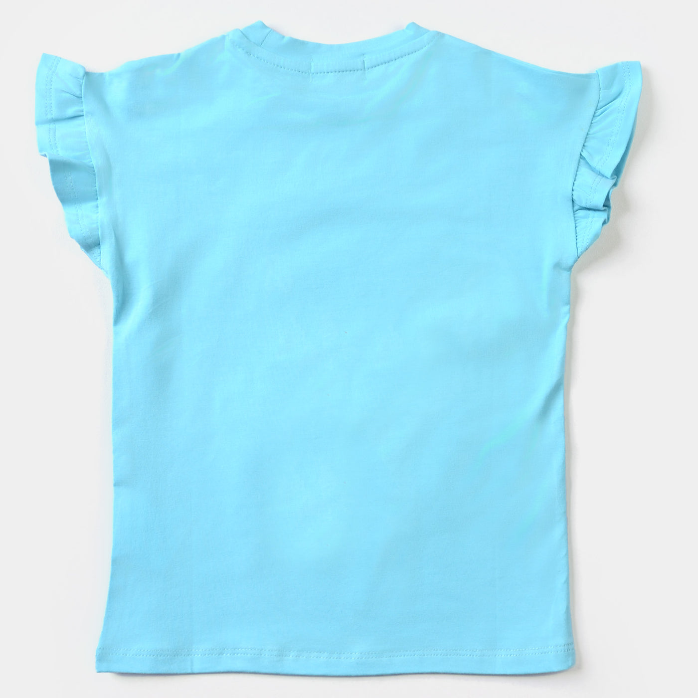 Girls Lycra Jersey T-Shirt Nature Spirit-LT.Blue