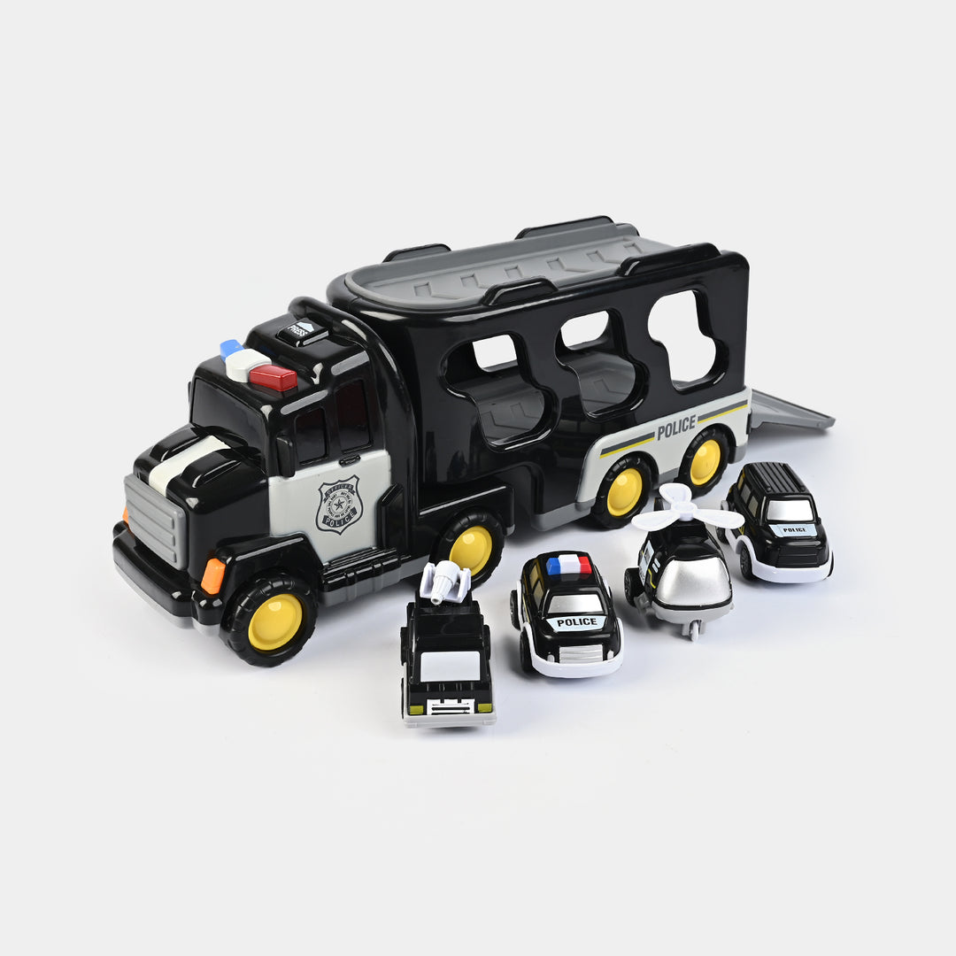 Inertia Police Transport Vehicle For Kids