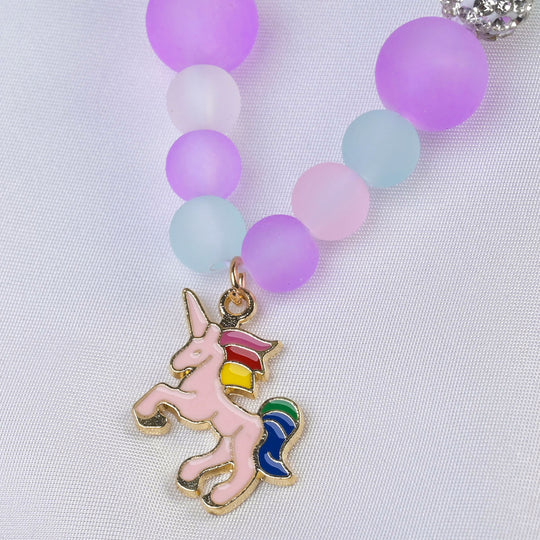 ELEGANT BEADED NECKLACE & BRACELET FOR GIRLS