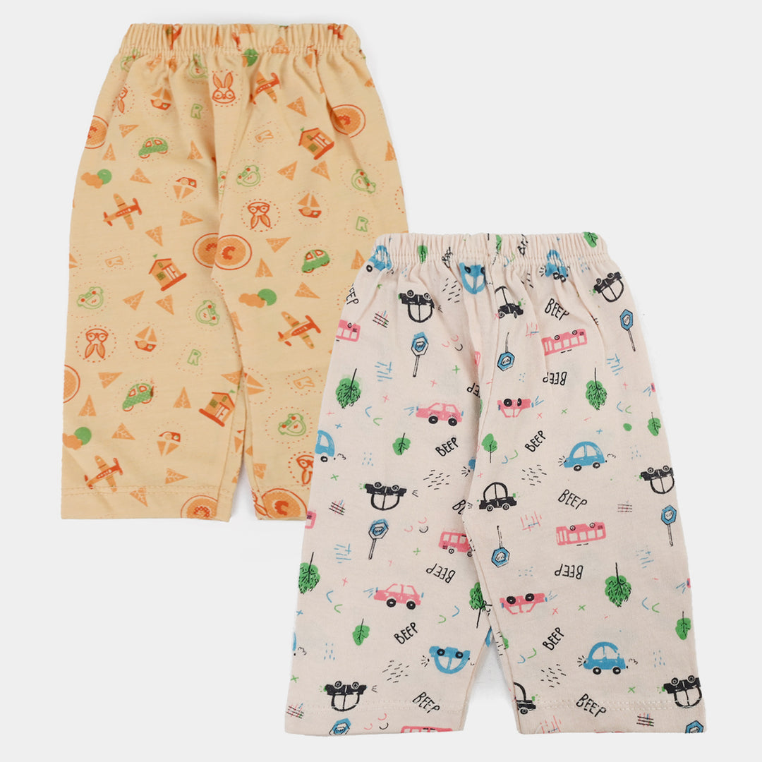 Cotton Trouser 2Pcs 0-3M