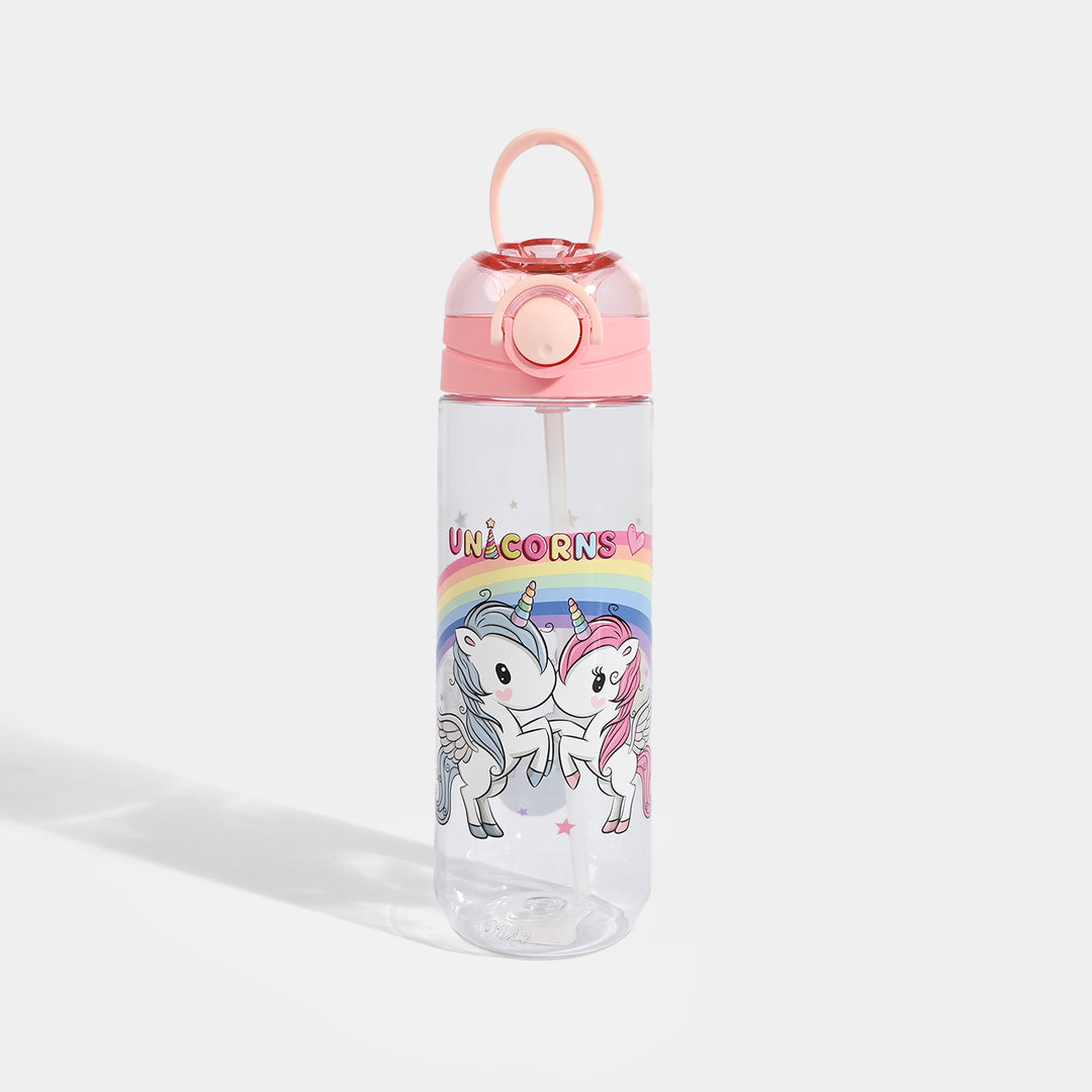 Character Water Bottle (Plastic) | 550Ml