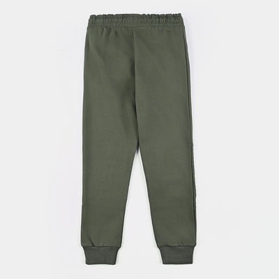 Boys Cotton Terry Pyjama Unlimited Adventure-Riffle Green