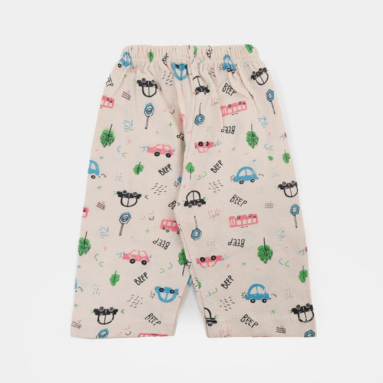 Cotton Trouser 2Pcs 0-3M