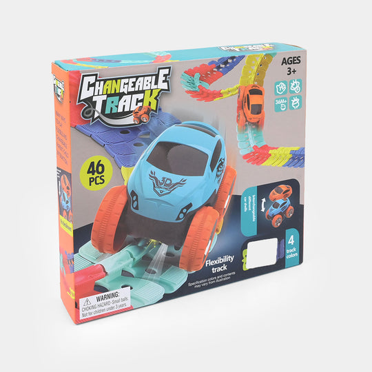 Flexible Modular Race Track Set 46PCs