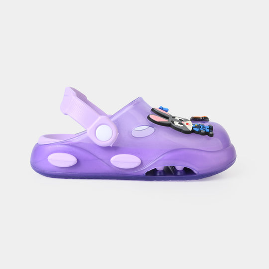Girls Clogs A098-63-Purple