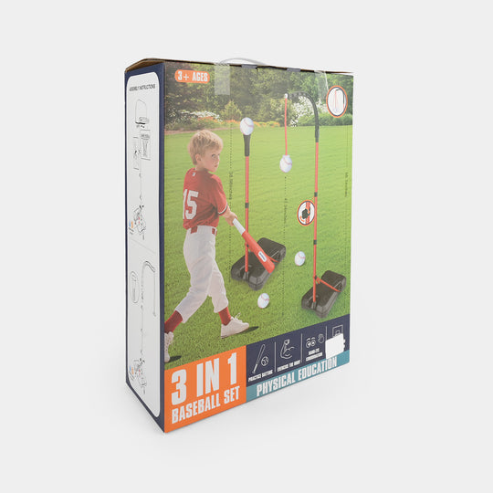 3-in-1 Multi-Sports Play Set for Kids