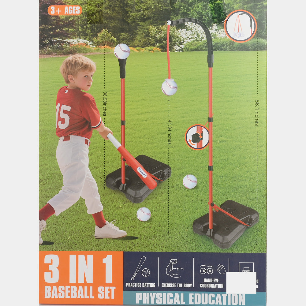 3-in-1 Multi-Sports Play Set for Kids