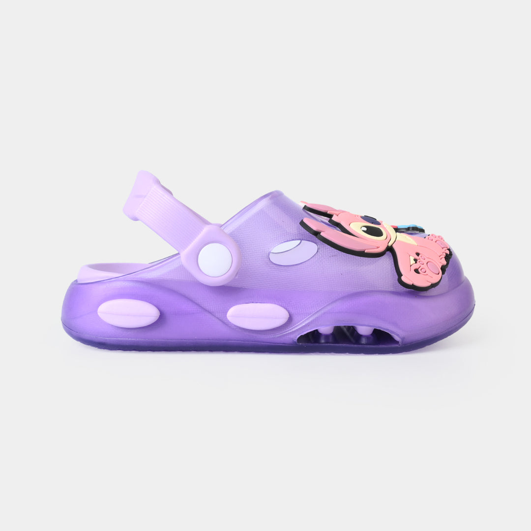 Girls Clogs A098-80-Purple