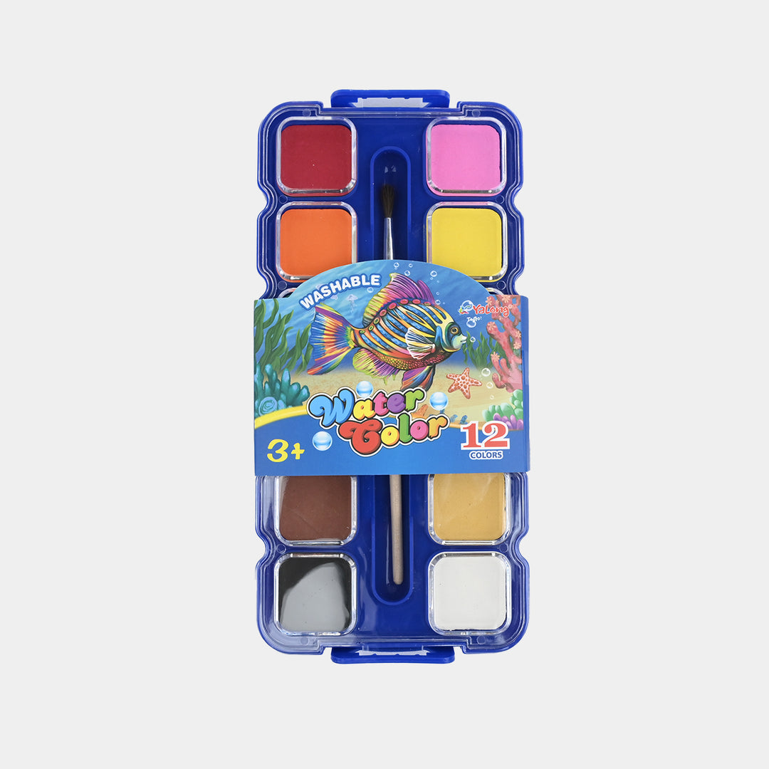 Watercolor Paint Palette for Children's