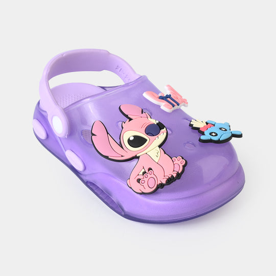 Girls Clogs A098-80-Purple