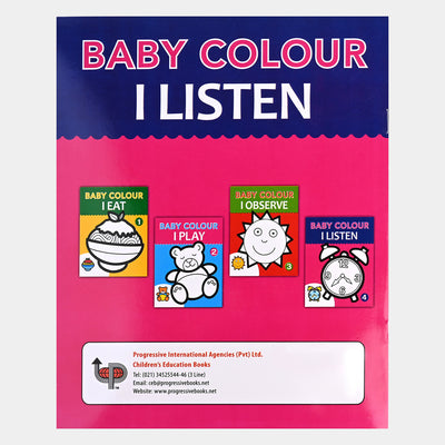 I Listen Kids Activity Coloring Book