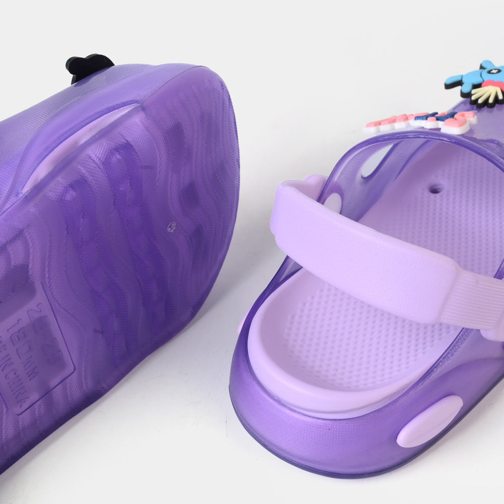 Girls Clogs A098-80-Purple