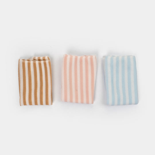 Soft Cotton Baby Face Towel | 3PCs
