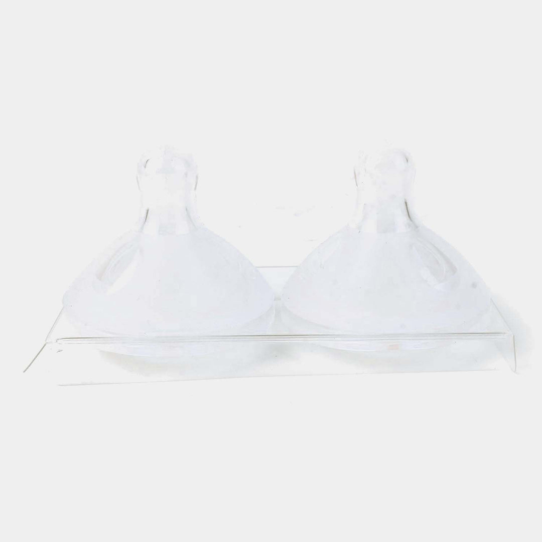 Roots Anti-Colic Wide Neck Nipple - Pack of 2 - 3 M+