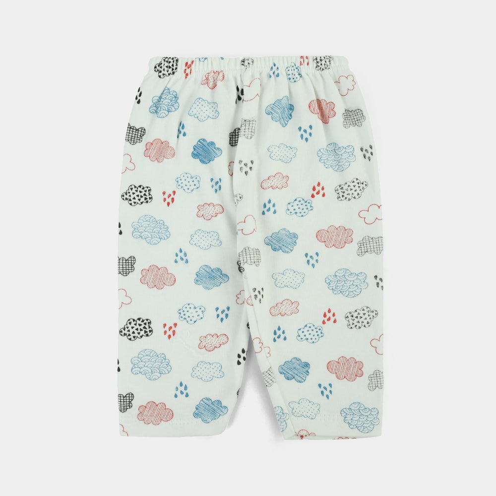 Cotton Trouser 2Pcs 3-6M