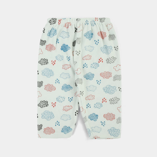 Cotton Trouser 2Pcs 3-6M