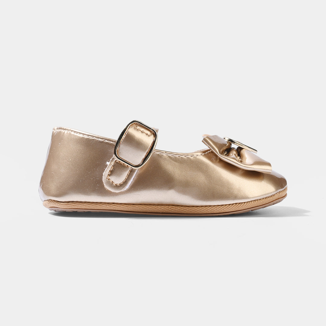 Girls shoes E218-GOLDEN