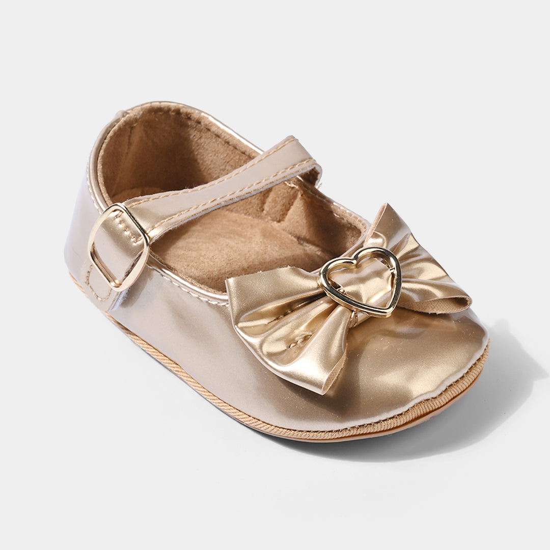 Girls shoes E218-GOLDEN