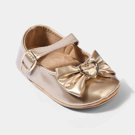 Girls shoes E218-GOLDEN