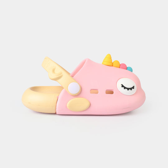 Girls Clogs 3348-1-Pink
