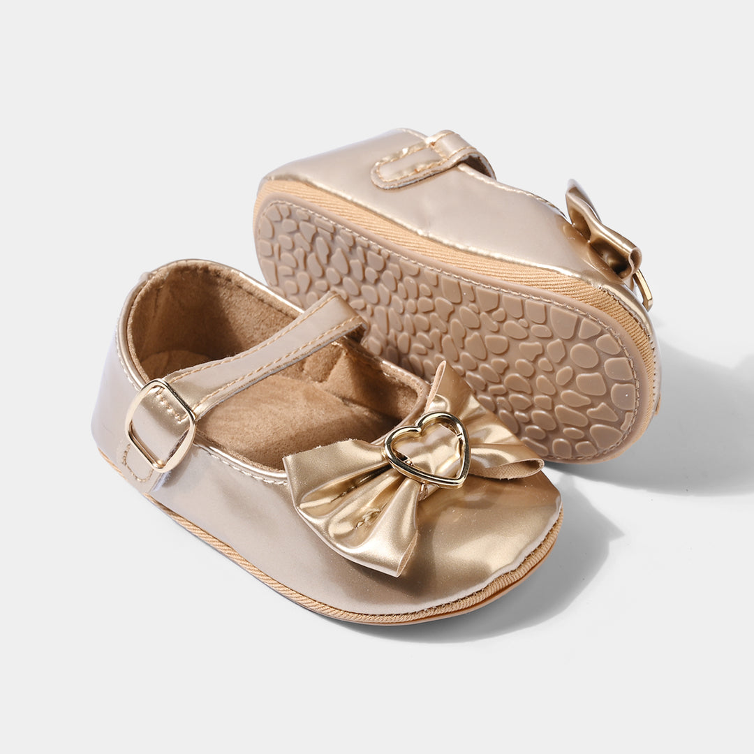Girls shoes E218-GOLDEN