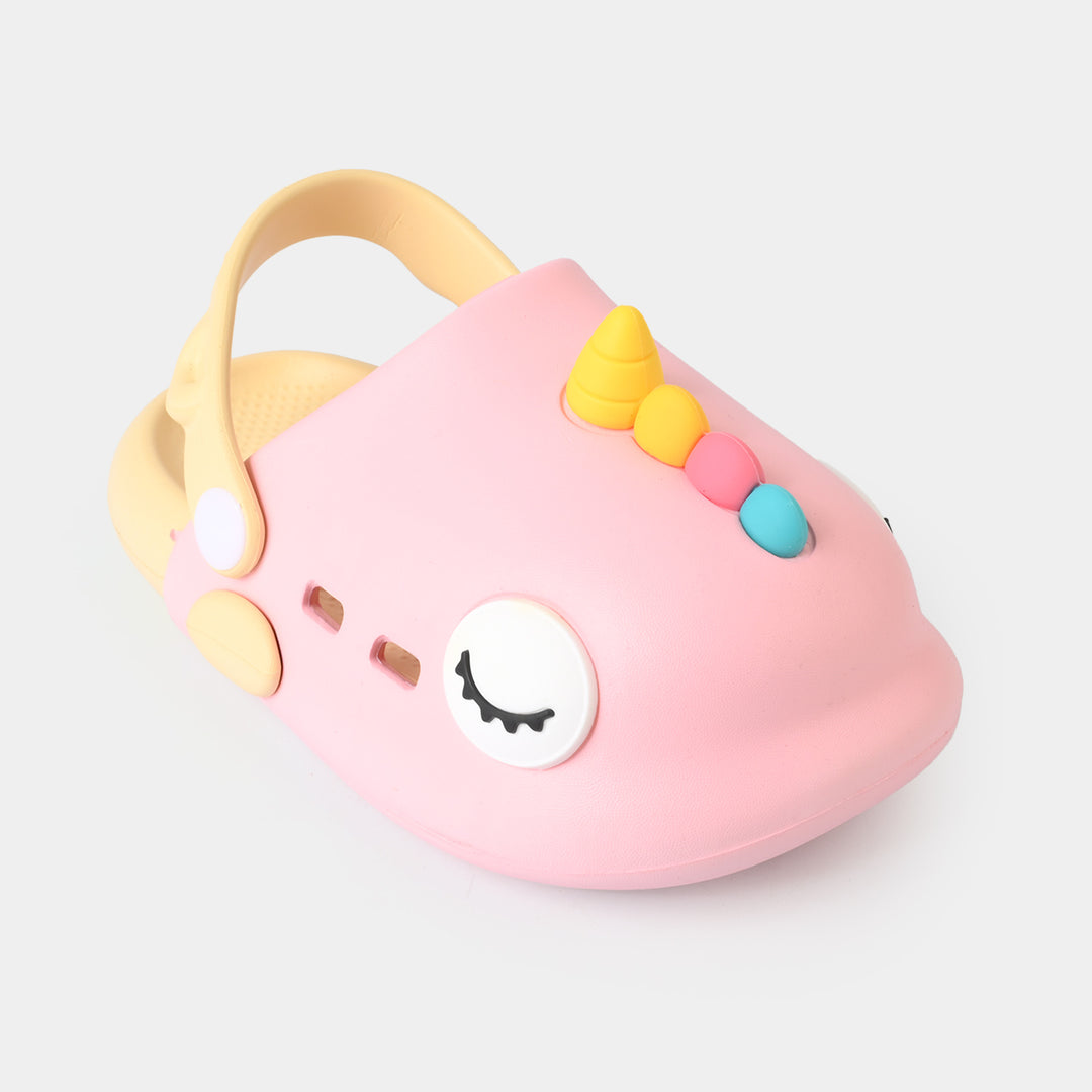 Girls Clogs 3348-1-Pink