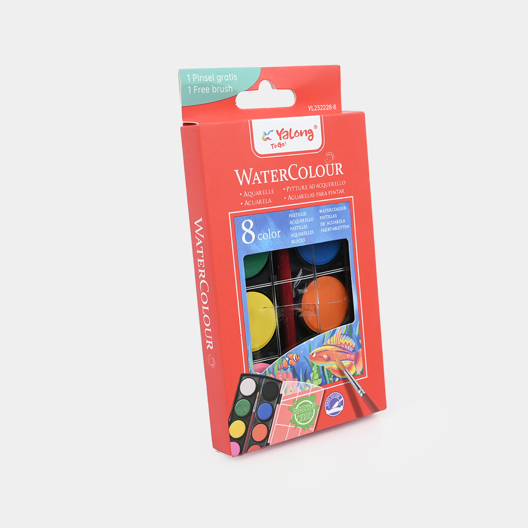 Watercolor Paint Palette for Children's