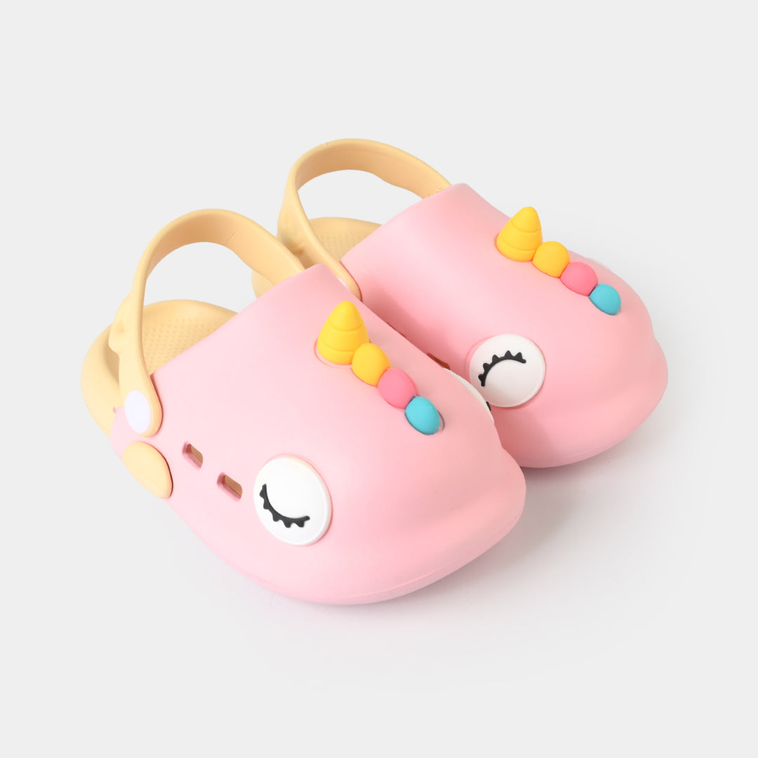 Girls Clogs 3348-1-Pink