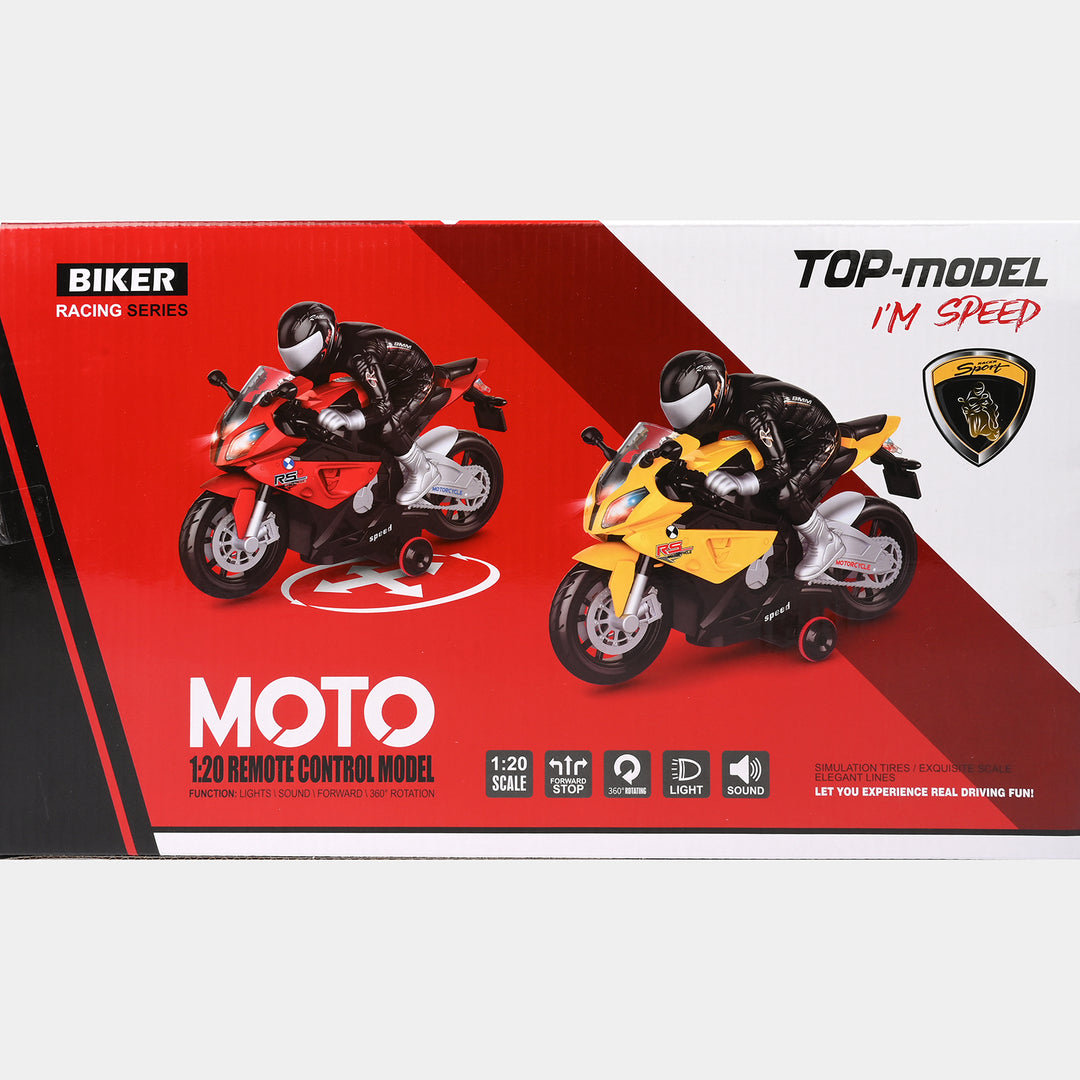 Remote Control Motorcycle With Light & Music