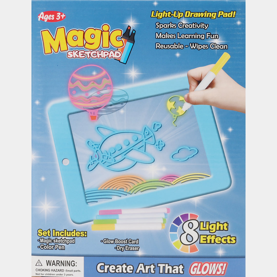 Magic Sketchpad – Light-Up Drawing Pad for Kids