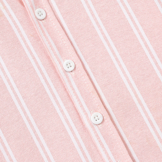 Boys Oxford Casual Shirt F/S Brid Insignia-Pink