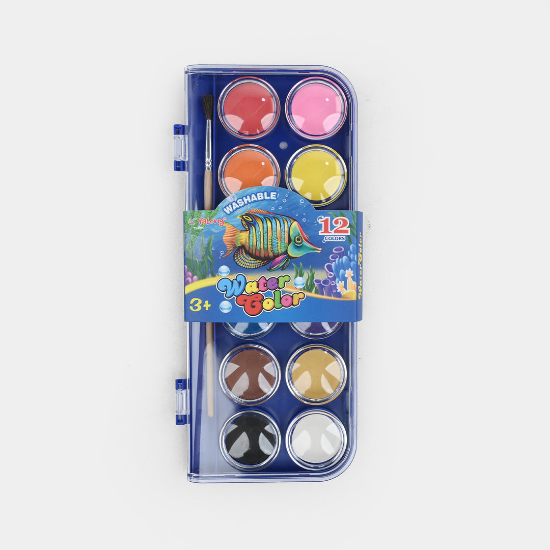 Watercolor Paint Palette for Children's