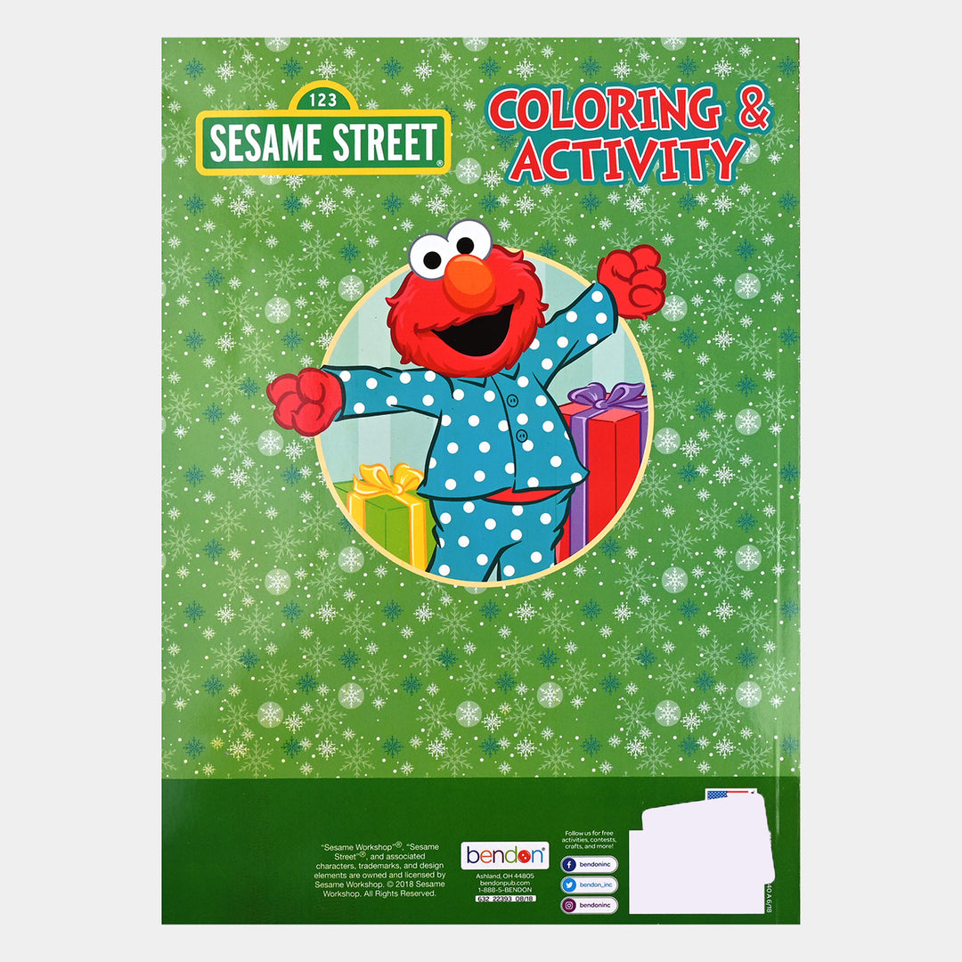 Jumbo Sesame Street Colouring Book