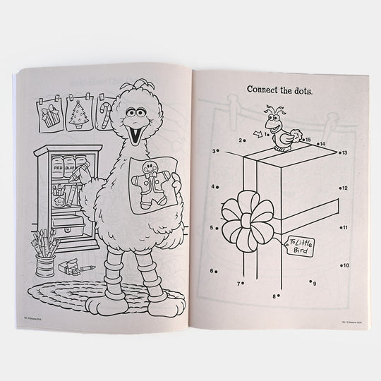 Jumbo Sesame Street Colouring Book