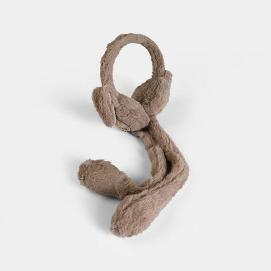Interactive Moving Ear Plush Winter Earmuffs