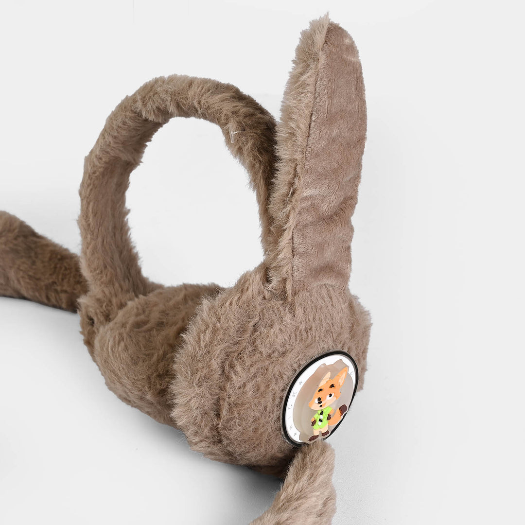 Interactive Moving Ear Plush Winter Earmuffs