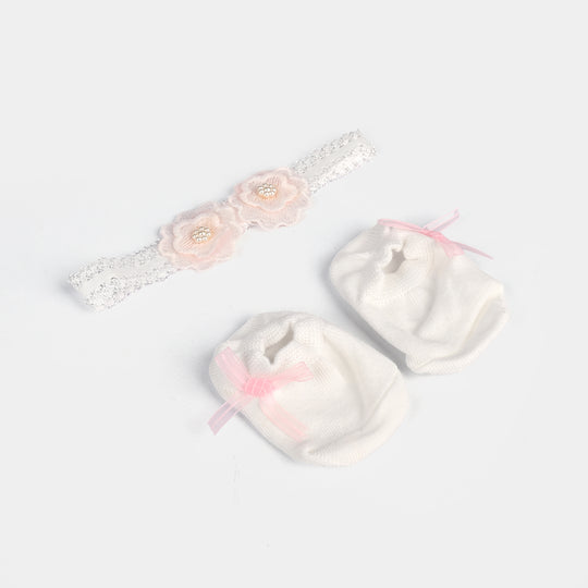 Baby Headband With Socks