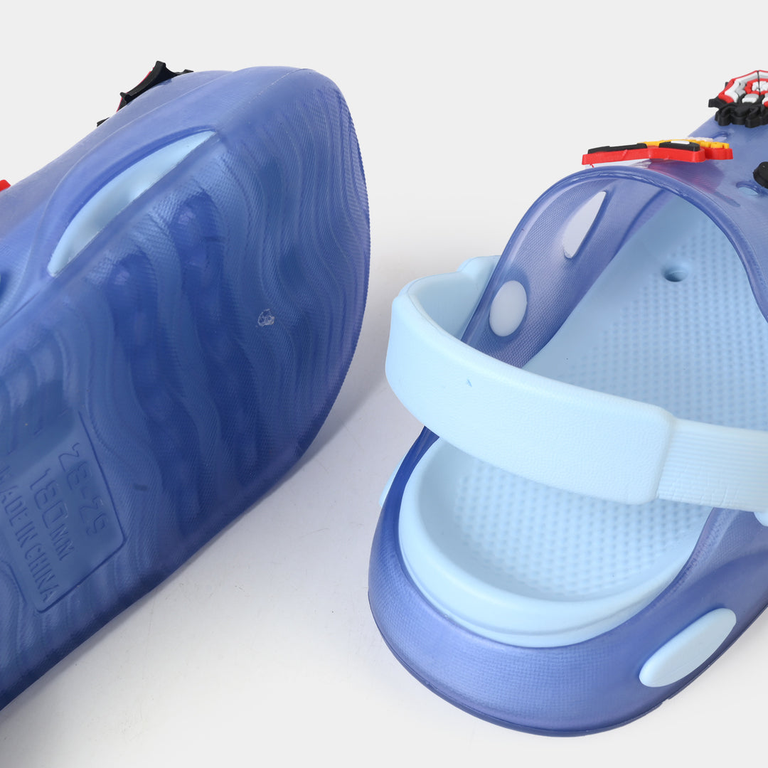 Boys Clogs A098-2-Blue