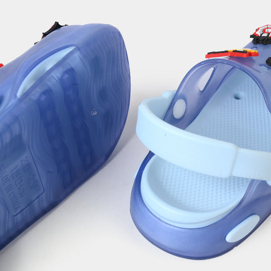 Boys Clogs A098-2-Blue