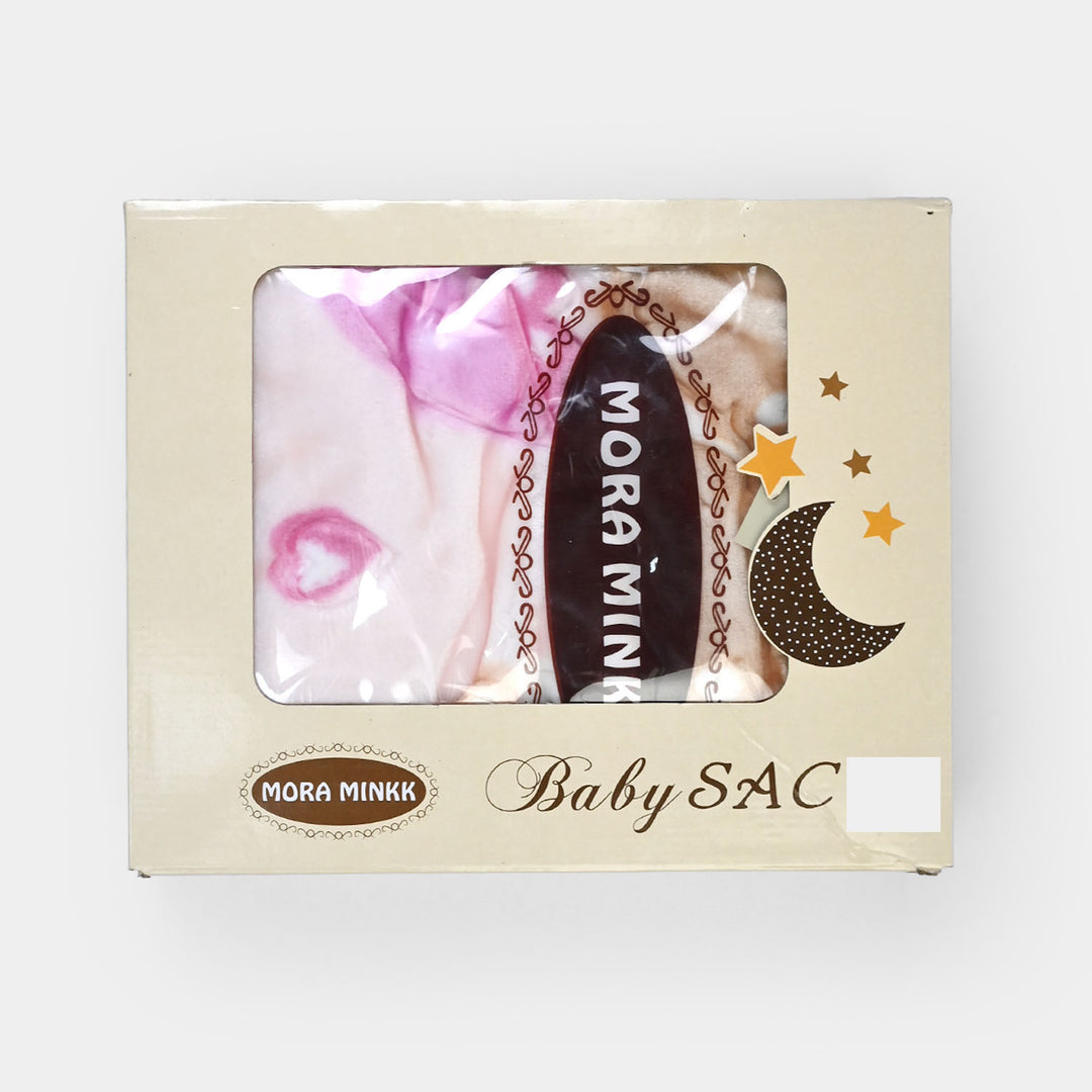 Baby Mora Mink Zipper Plush Blanket