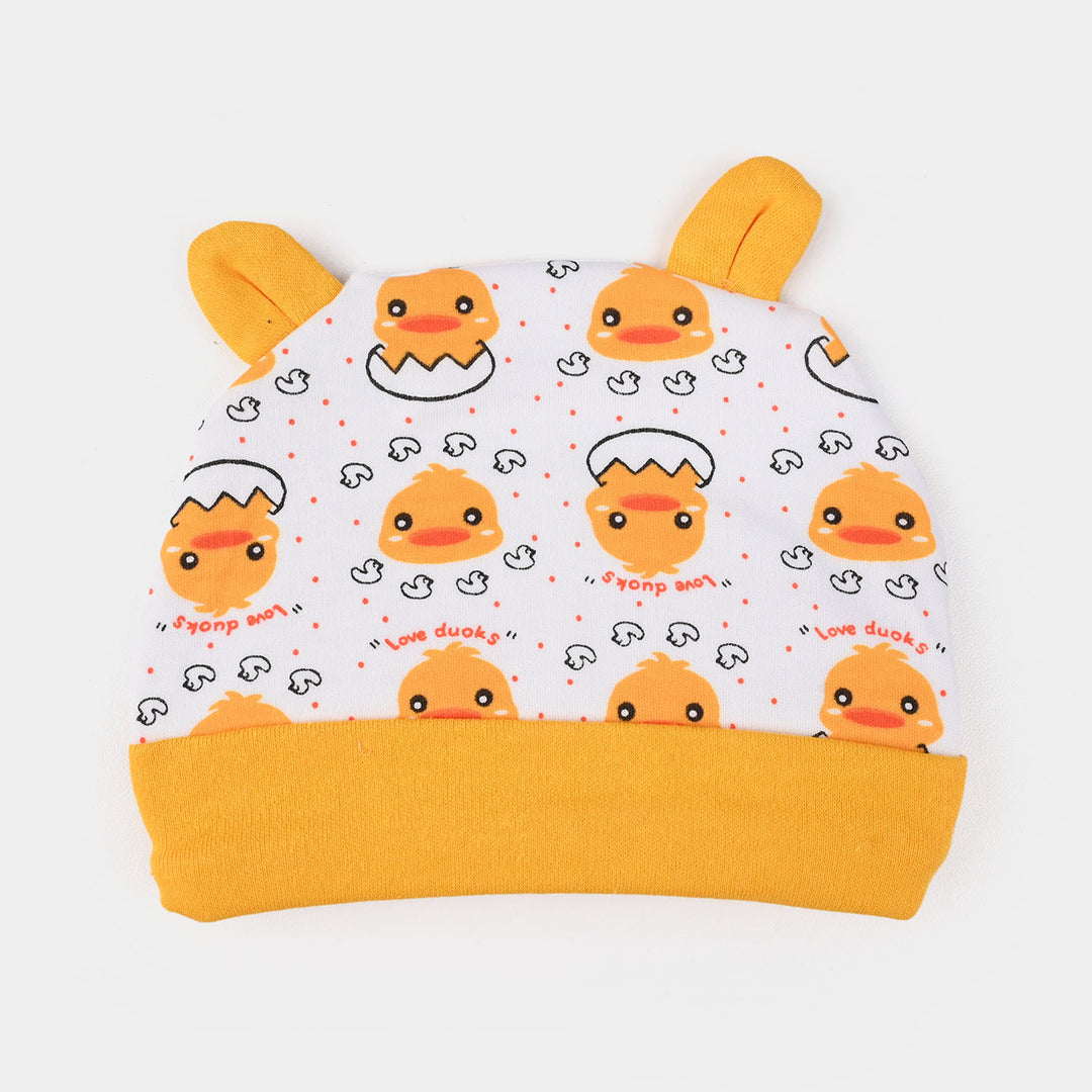 Infant Cotton Cap  – Pack of 3