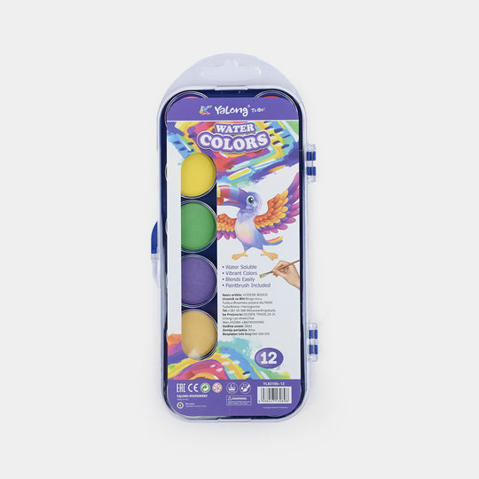 Watercolor Paint Palette for Children's