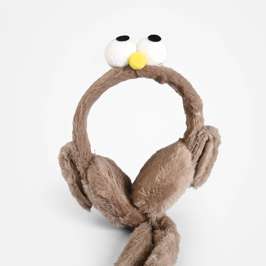 Interactive Moving Ear Plush Winter Earmuffs