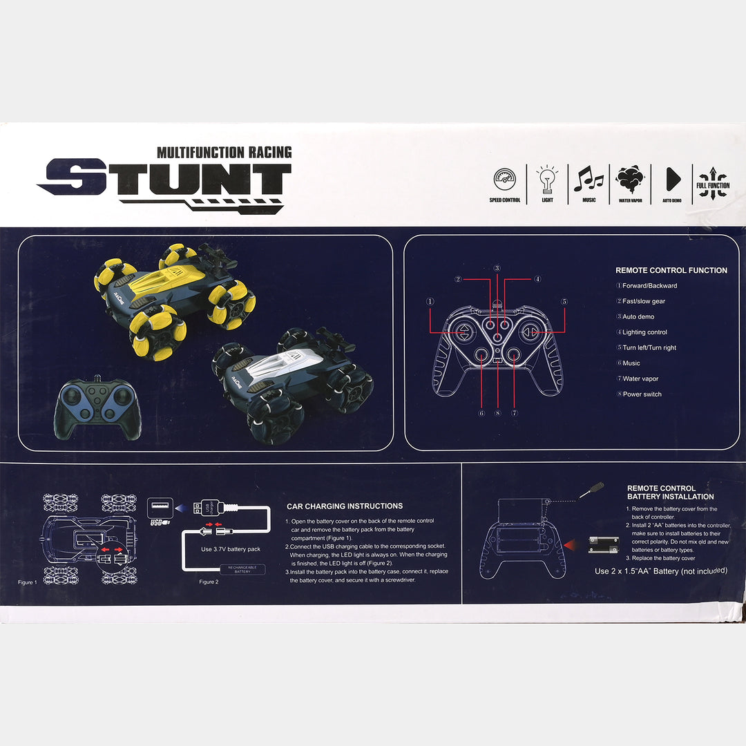 Multifunction Racing Stunt RC Car | Gravity Sensor & Tail Spray