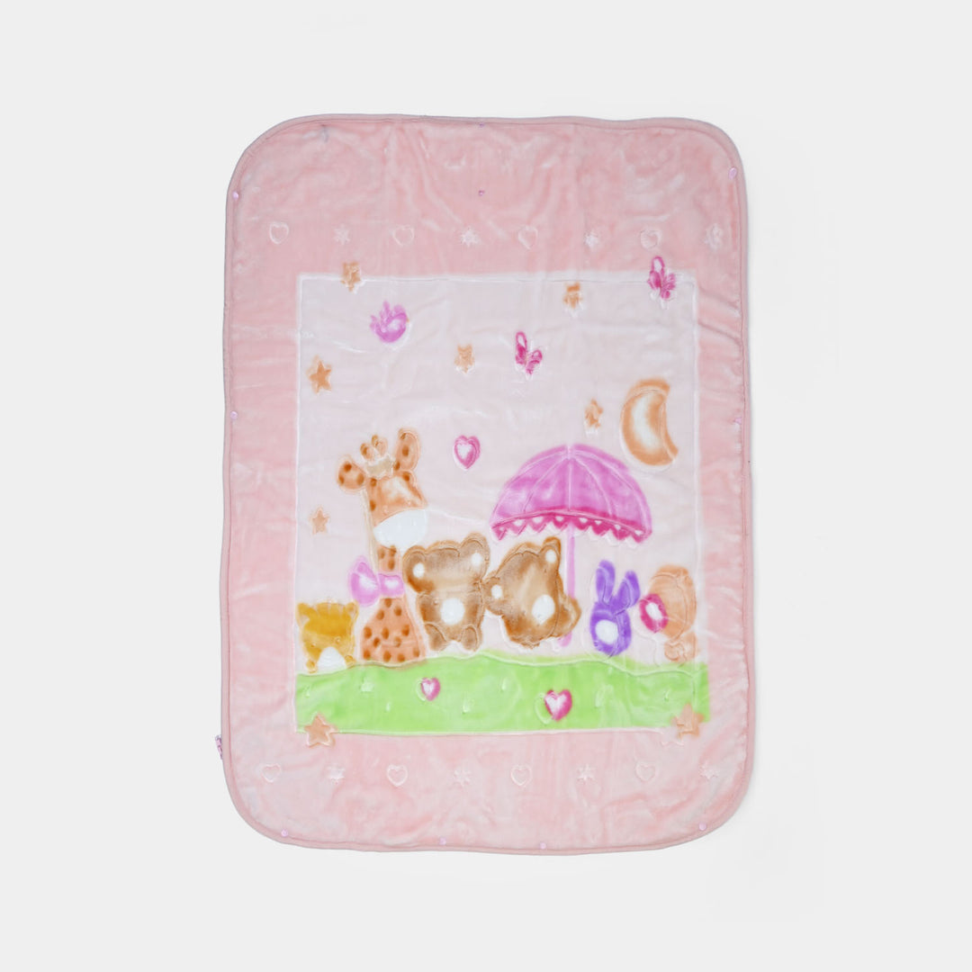 Baby Mora Mink Zipper Plush Blanket